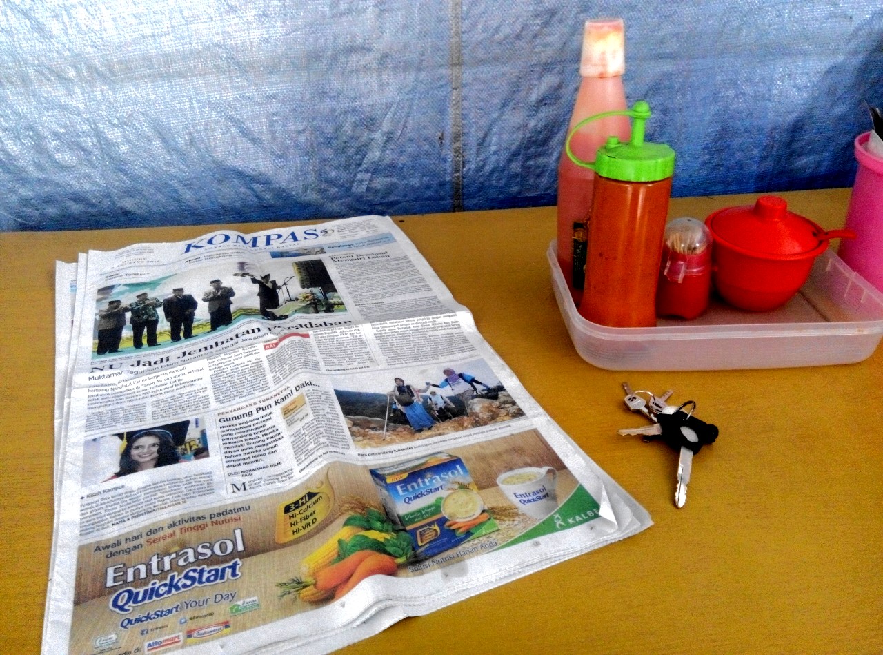 Sajian koran kompas